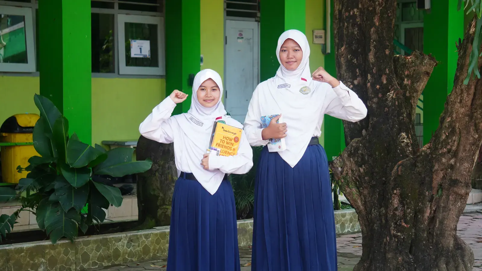 Siswa MTsN 2 Kota Kediri dalam kegiatan literasi